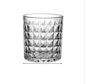 ヨーロピアンスタイルのクリスタル増粘ガラスウイスキーガラス BQ570