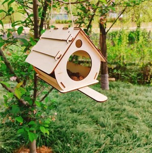 木製鳥餌箱庭装飾 BQ625