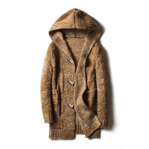 秋冬 メンズ ロング丈 毛糸のセーター アウター BQ730