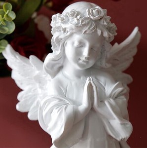 天使の置物の彫刻 DIY BQ211