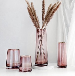 透明ガラス花瓶水培養ガラス花瓶ハウス装飾 BQ234