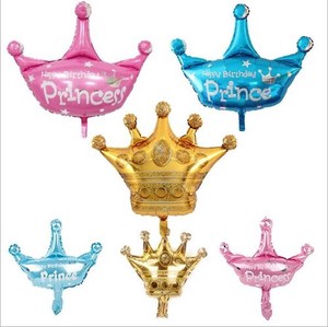 新しい子供の誕生日の王冠の風船のパーティーの装飾 YMA830