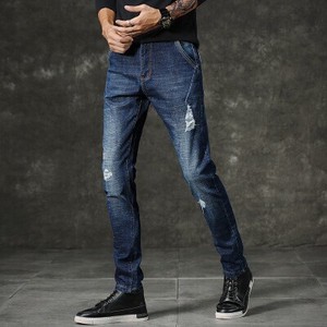 FT719新秋のジーンズ男性のファッション修身ストレッチパンツZDXMA026