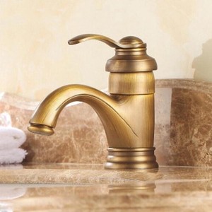 レトロ ヴィンテージ アンティーク シンク 水栓 洗面器 手洗い 浴室 アンティークカラー  MZCLB269