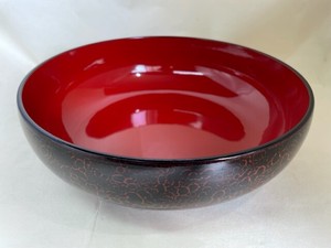 R47-101　鉢　大　後藤塗　　Bowl, large, Goto lacquer ware