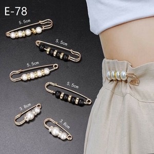 6個セット ブローチピン ストールピン ウエスト調整 ストール留め