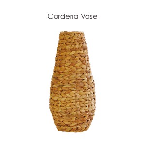 大きな花を飾るラタンベース【Corderia Vase】コーデリア ベース/HUNT9