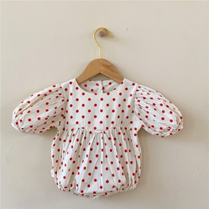 Baby Dress/Romper Rompers Kids Polka Dot