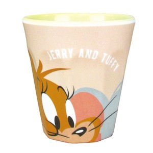 T'S FACTORY Cup Beige Tom and Jerry