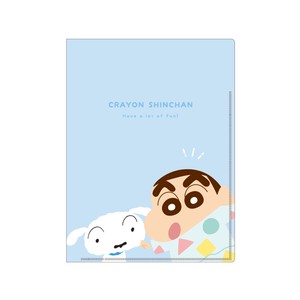 T'S FACTORY File Crayon Shin-chan Pudding Folder