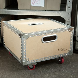 Box Caster WOODEN BOX WITH CASTORS 21 373