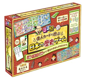 るるぶ偉人カードで遊ぶ日本の歴史ゲーム