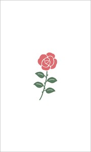 mois et fleurs ぽち袋 rose