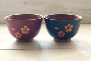 Wealthy Sakura Bowl Gift For wooden Sakura Soup Bowl 2 type