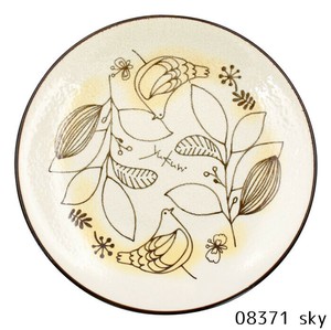 ■磁器単品■スオミカフェ プレートM／sky