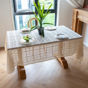 Tablecloth Table Cover Table Lace Square Rectangle Dirt Prevention