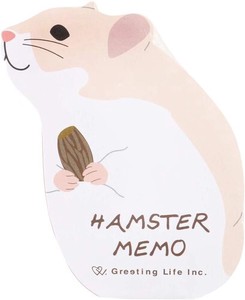 Memo Pad Hamster