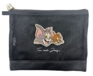 化妆包 扁平收纳袋 系列 网眼 Tom and Jerry猫和老鼠
