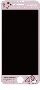 サンリオキャラクターズ iPhone SE ガラススクリーンプロテクター マイメロディ SANG-245MM