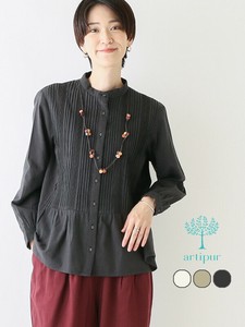 Button-Up Shirt/Blouse Lace Cotton