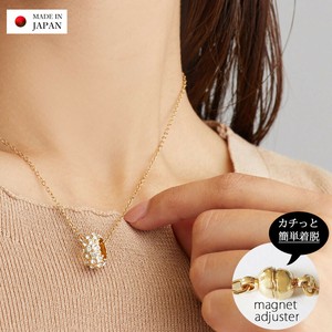 Gold Chain Necklace Pendant Rings Made in Japan