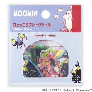 Wolrld Craft The Moomins Sticker Friends 2 Character Stationery Notebook