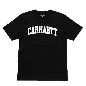 CARHARTT WIP Tシャツ S/S UNIVERSITY T-SHIRT I028990 メンズ BLACK/WHITE 0D2XX カーハート