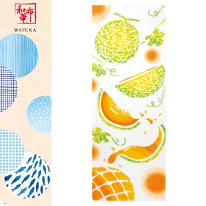 Tenugui Towel Melon Fruits Made in Japan
