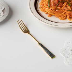 Acrylic Cutlery Dessert Fork Made in Japan Tsubamesanjo Western Plates