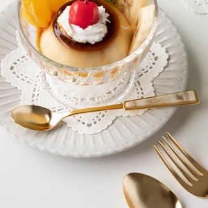 Acrylic Cutlery White Teaspoon Made in Japan Tsubamesanjo Western Plates