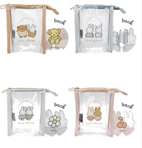 Miffy Clear One Point Series Clear Pouch