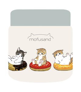 東亜金属　mofusand　スープポット300ml（ドーナツにゃん）