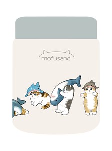 東亜金属　mofusand　スープポット400ml（サメにゃん）