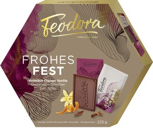 【チョコレート】Feodora ホリデーコレクション オレンジバニラチョコレート