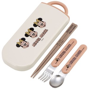 Bento Cutlery Minnie Skater Dishwasher Safe Retro Made in Japan