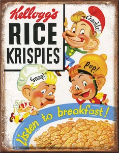 【サイン】ティン サイン Rice Krispies DE-MS2636