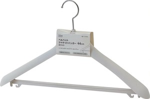 ベルベットジャケットハンガー44cmWHアウトドア