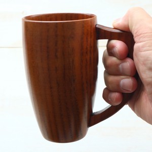 Long wooden Attached Mug 2