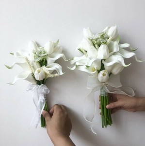 Artificial Flower Tulip Wedding Wedding Bride Bouquet Bouquet Flower Flower 2