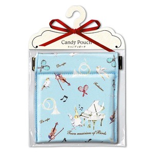 Candy Pouch Small Birds Music Handy Pouch Accessory Case Gift