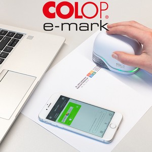 COLOP e-mark ハンディ プリンター【全2色】（オーストリア・輸入・文房具）