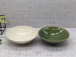 平鉢 和陶器 和モダン / 15cm平鉢