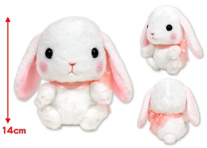 "Poteusa Loppy" Rabbit Soft Toy Shiroppy