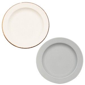 Porcelain 1Pc Minimum Cafe Plate 2 type