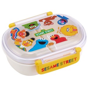 Bento Box Lunch Box Sesame Street Skater Dishwasher Safe Koban Made in Japan