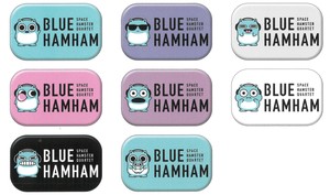 【2022新作予約】BLUE HAMHAM　トレーディングゆるかど缶バッジ　1BOX/8個　208810