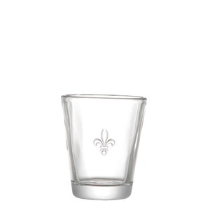 DULTON (ダルトン) グラスカップ フルール ド リス GLASS CUP ''FLEUR DE LIS'' [S315-21]