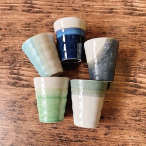 フリーカップ 【ラグーンブルー】　日本製 美濃焼 陶器 おしゃれ カップ コップ タンブラー お茶 お酒