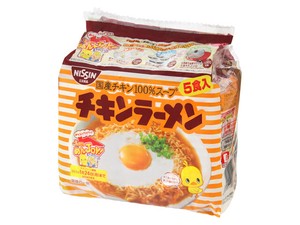 日清食品 チキンラーメン 5食パック 85gX5袋 x6 【ラーメン】