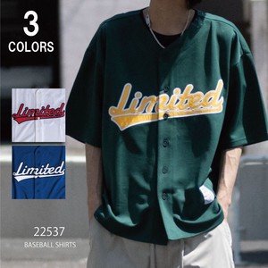 LINE Jersey Baseball Short Sleeve Shirt